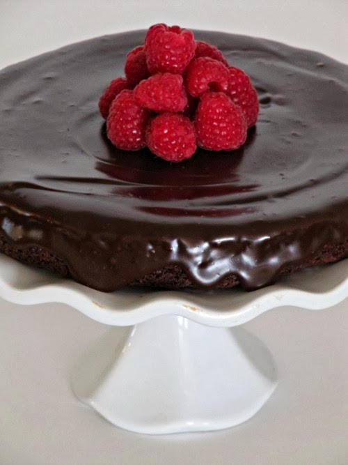 Once Upon A Chocolate Life Flourless Chocolate Cake with Chocolate