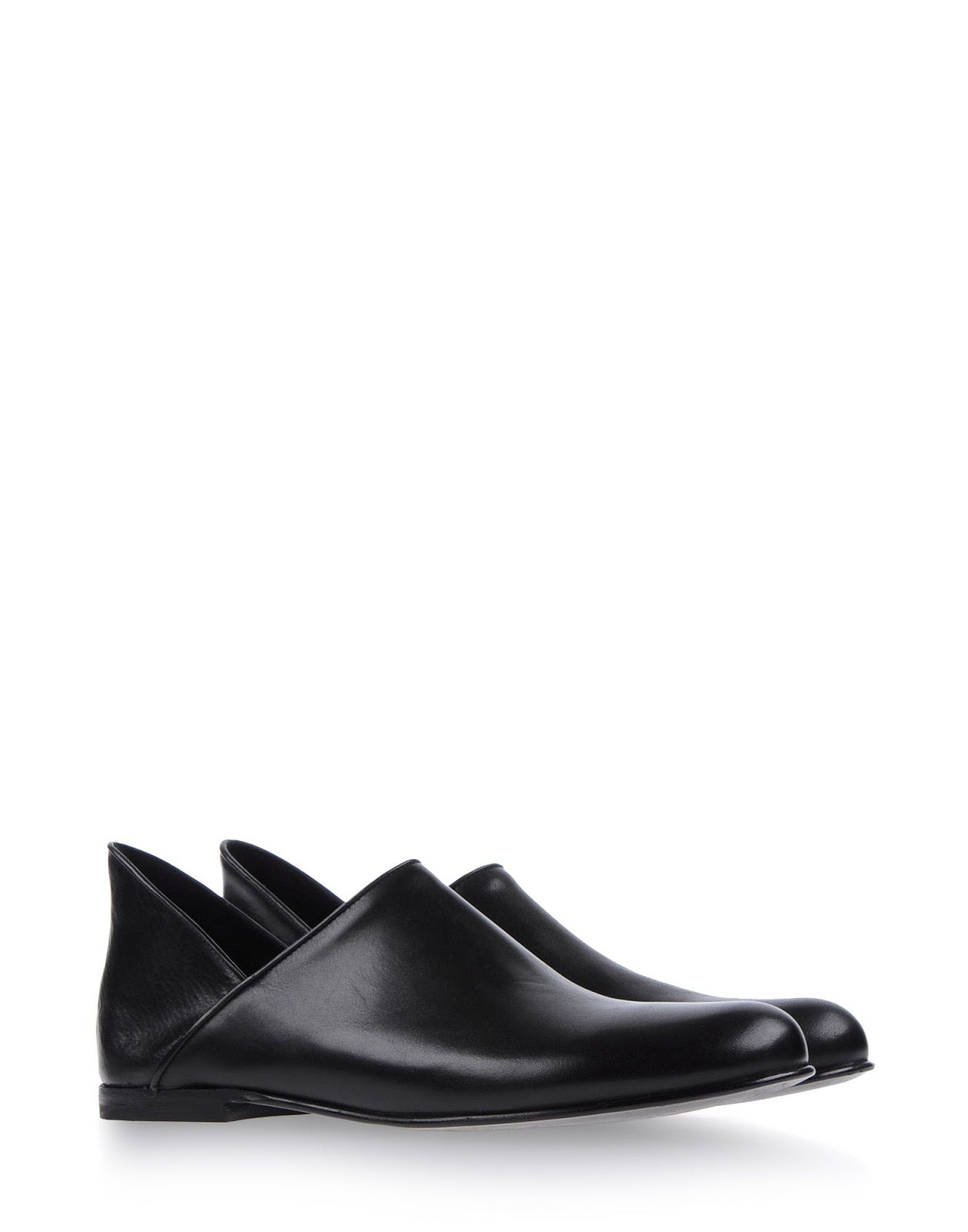 TE DORE ONWISH LIST // FLAT LEATHER SHOES BY COS