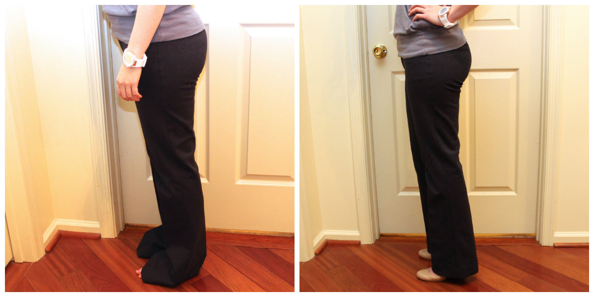 From Woo to You DIY How to Hem Your Dress Pants