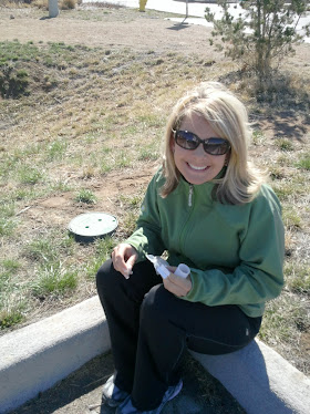 Geocaching after the biopsy
