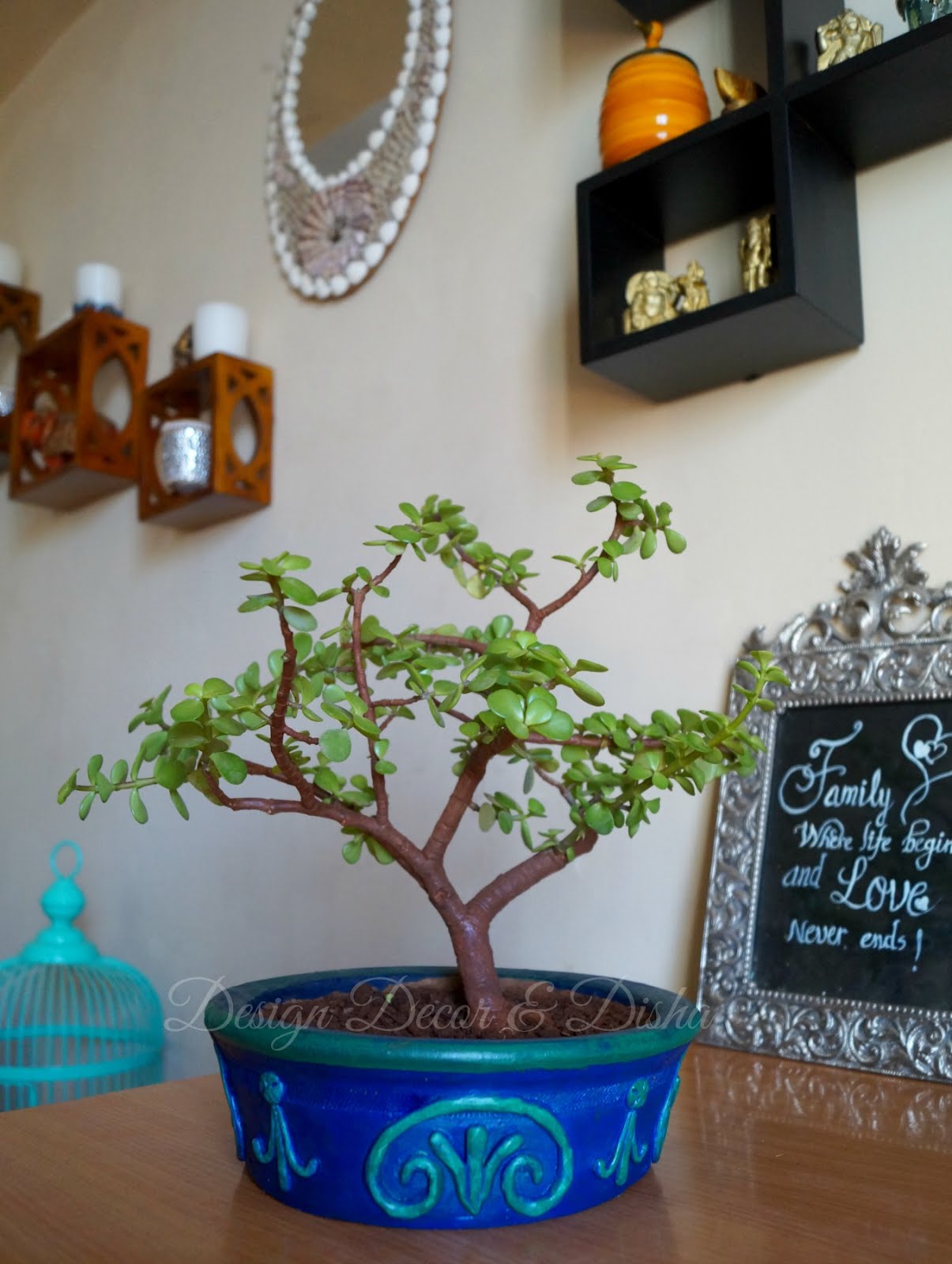 Design Decor & Disha | An Indian Design & Decor Blog: DIY Bonsai Planter