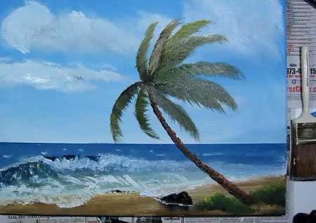 Beach Speed Painting