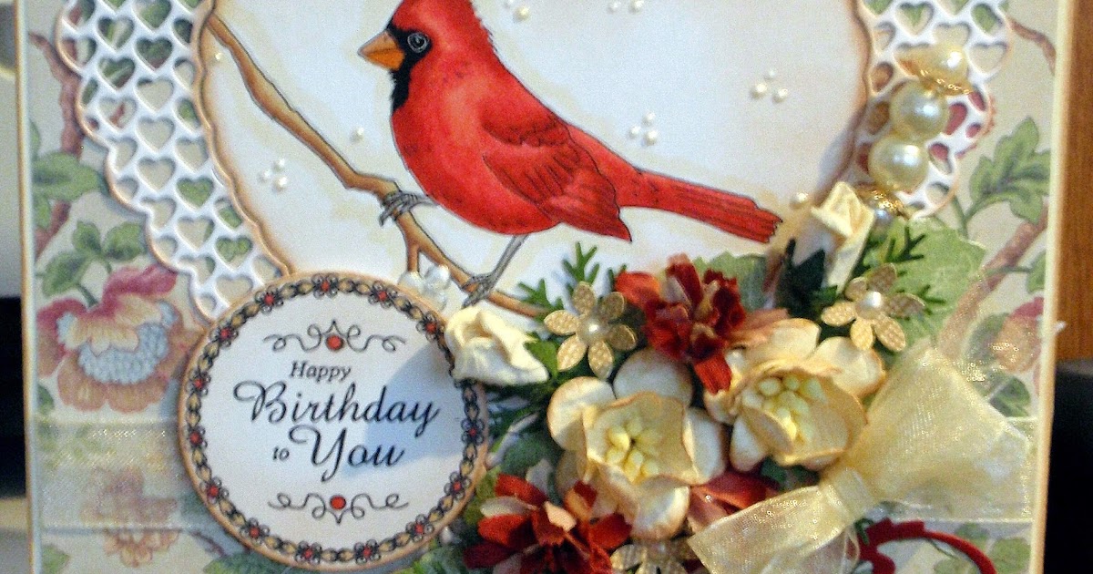 Magic&hellip;&hellip;. resides within: Birthday Cardinal