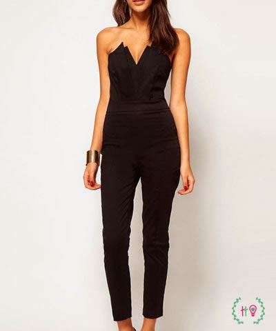 Macacão Preto da Sammydress Macacão Preto da Sammydress