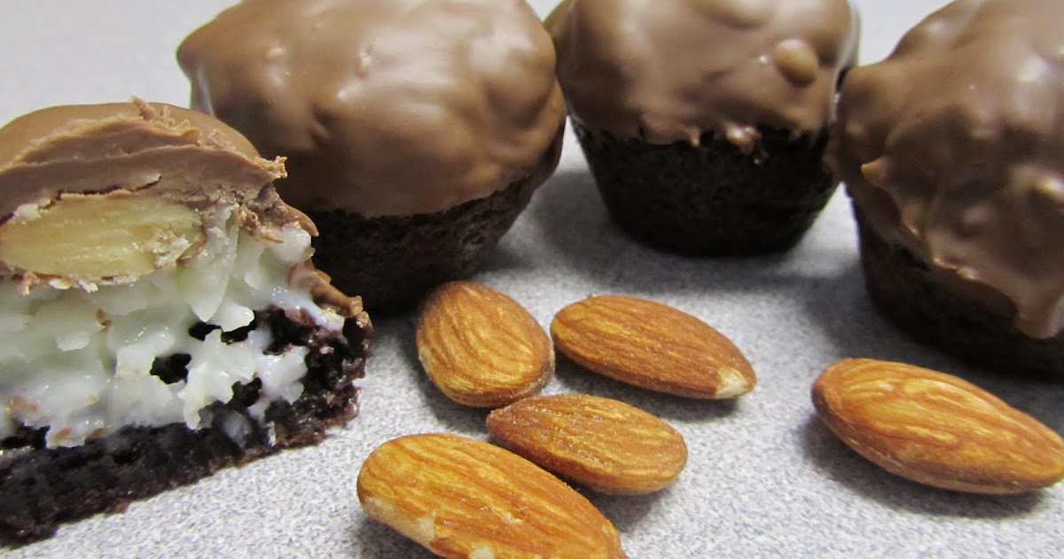 My Recipe Book Almond Joy Brownie Bites
