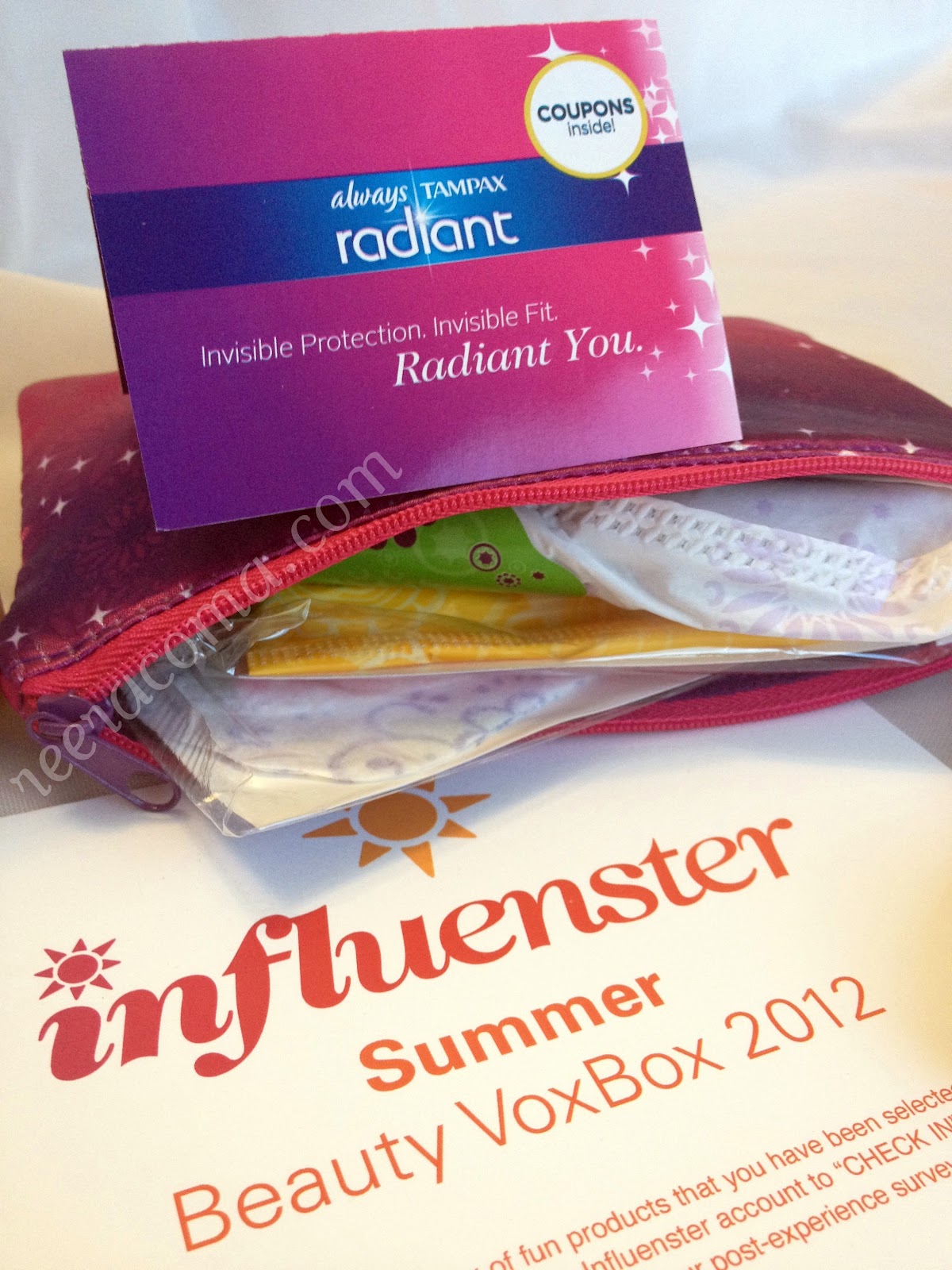 Always & Tampax Always Radiant Collection Ree