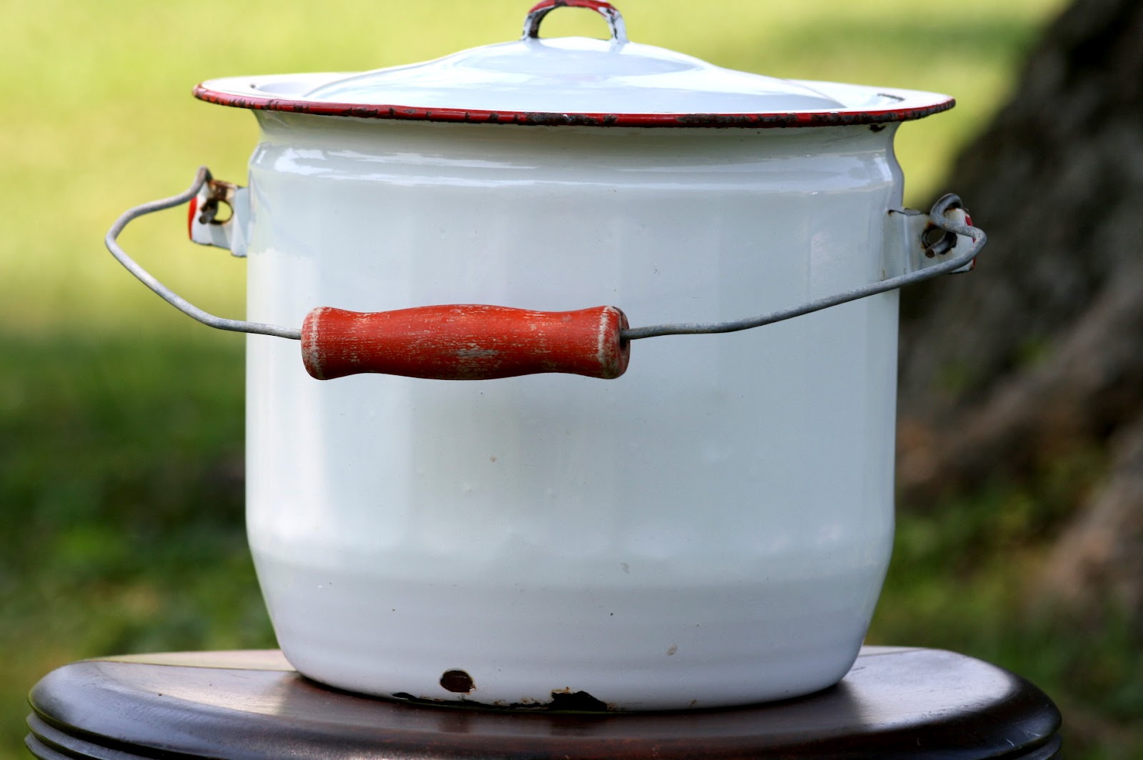 Keeping It Cozy Vintage Enamelware