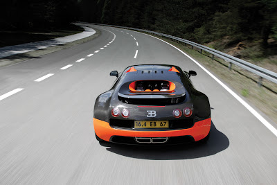 Bugatti Veyron back side