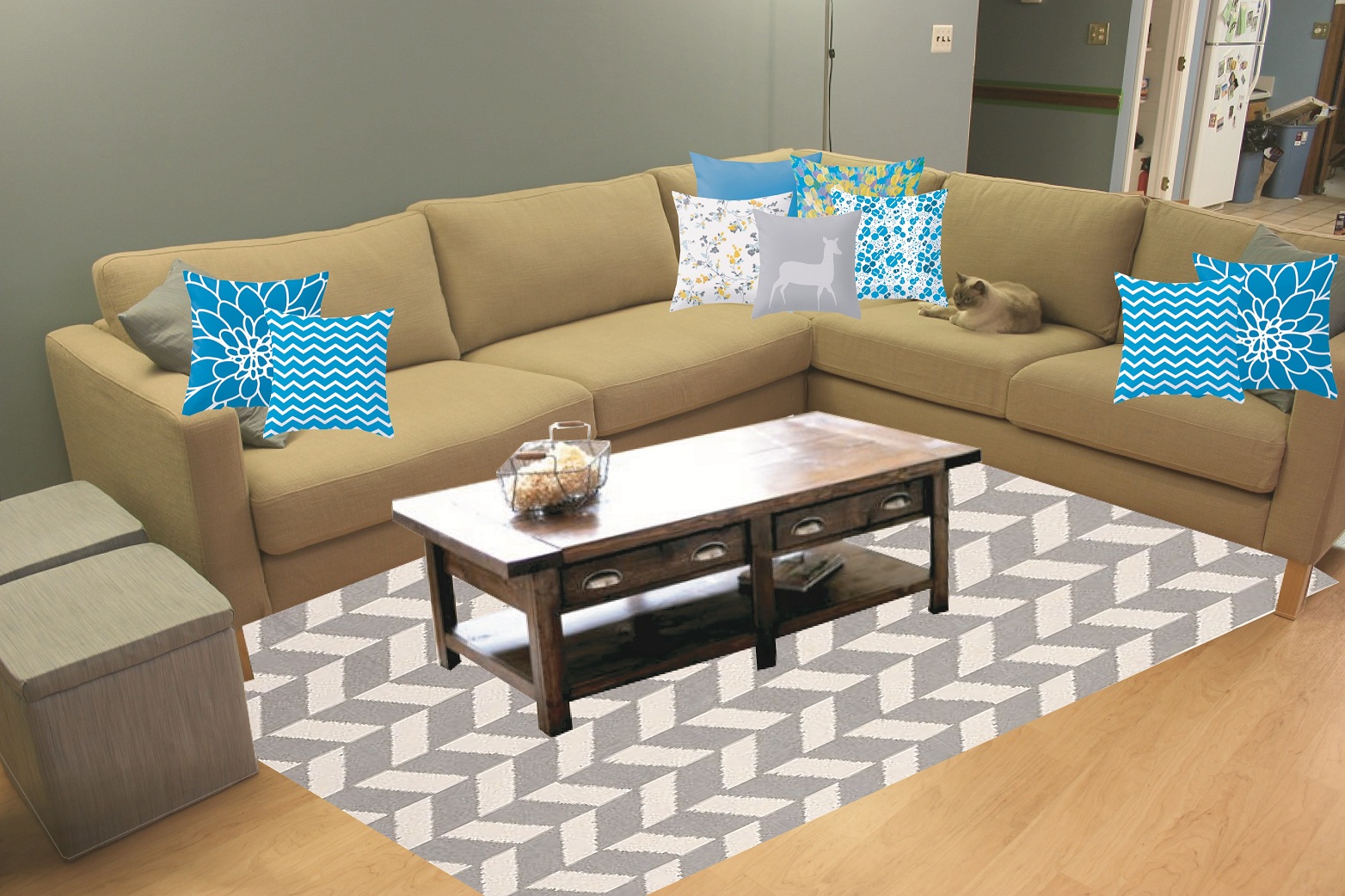 *The Handcrafted Life* Society6 Pillow Love