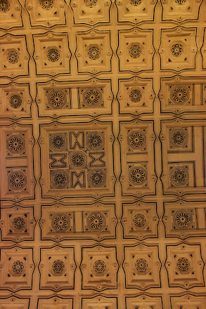 Ceiling pattern of Cathedral treasury, Sevilla