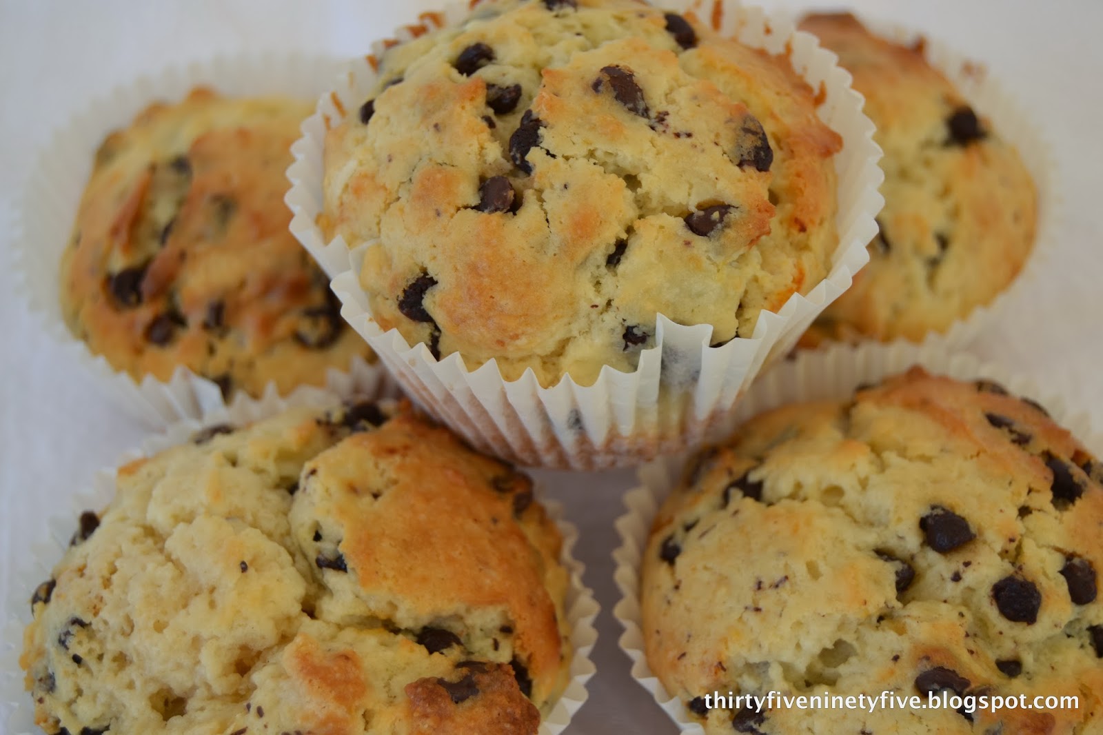 3595 Sour Cream Chocolate Chip Muffins