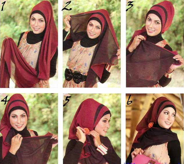 How to Wear Hijab Pashmina Hijab