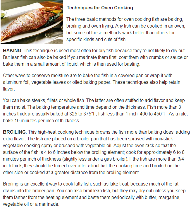 cooking fish in the oven | aminemohammed0