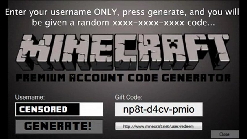 Minecraft Accounts Generator