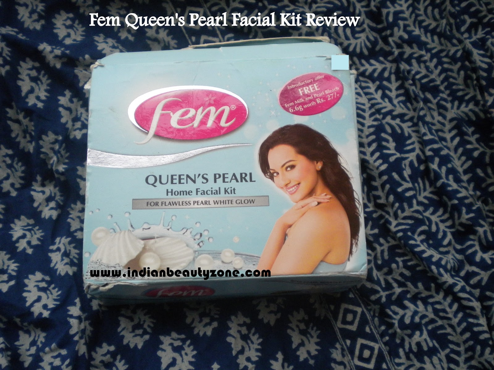 Indian Beauty Zone Fem Queen's Pearl Facial Kit Review