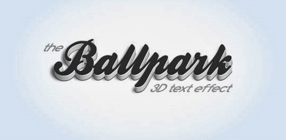 Modern 3d Text Effect Modern 3d Text Effect