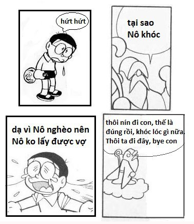 Đôrêmon chế - chồng là thứ bán không ai mua...