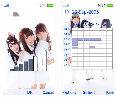 日本女團AKB48 SonyEricsson手機主題for Aino﹝240x432﹞