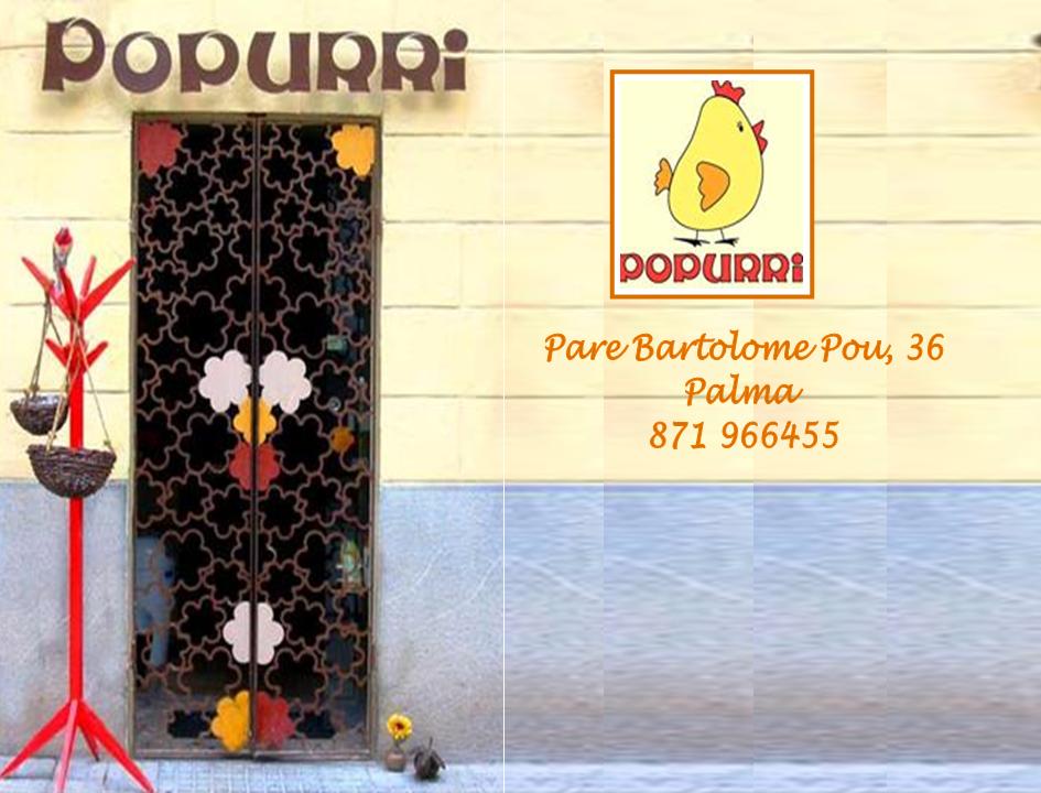 POPURRI REGALOS DECORACIÓN COMPLEMENTOS