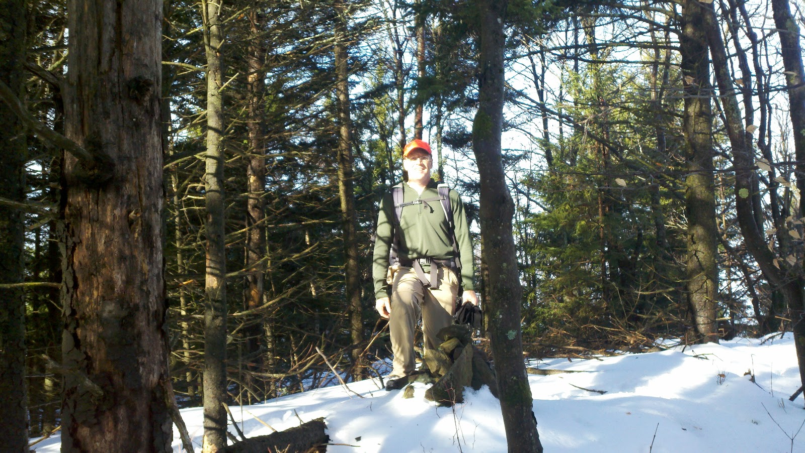 Off on Adventure Pilot Knob Mountain 11/25/11
