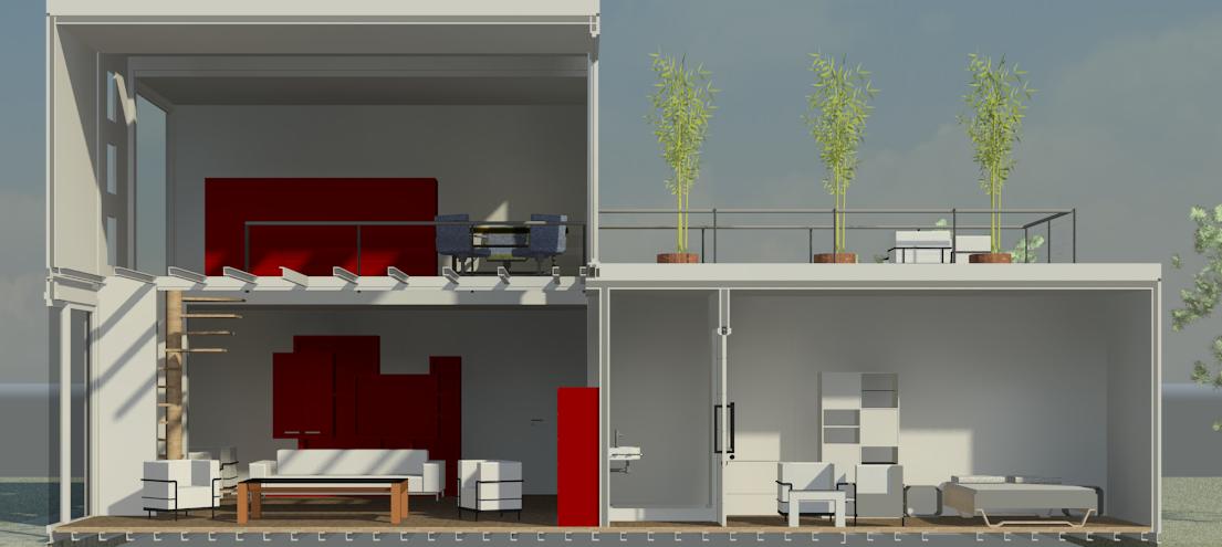 TERCERA PIEL - CONTENEDORES HABITABLES: #CDB2016. Contenedor 23.