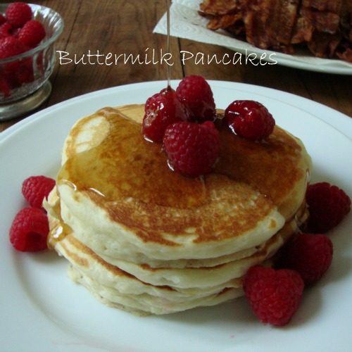 Light and Fluffy Buttermilk Pancakes-the perfect way to start off any day!