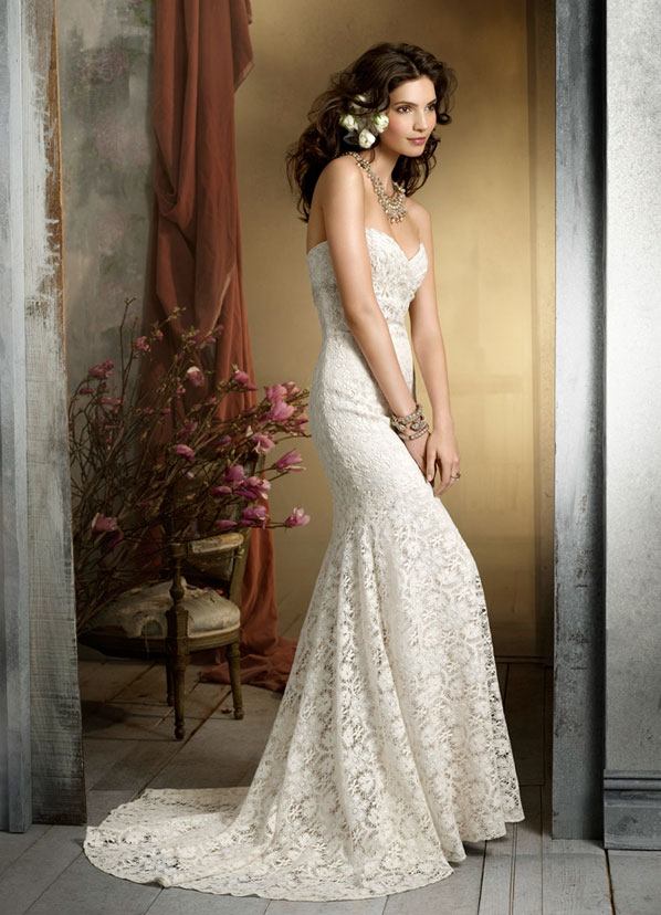 Wedding Ideas AU: Go for vintage lace wedding dresses