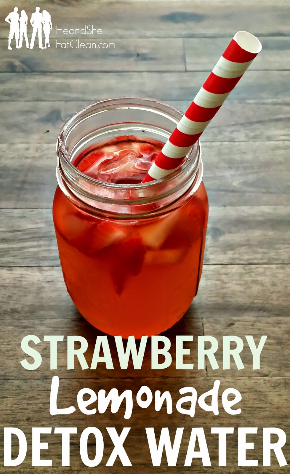Strawberry Lemonade Detox Water