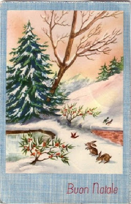U.T.E. SACILE: Care, vecchie cartoline di Natale
