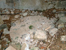 Roda de molí a la planta baixa del primer Molí del Pla Roda de molí a la planta baixa del primer Molí del Pla