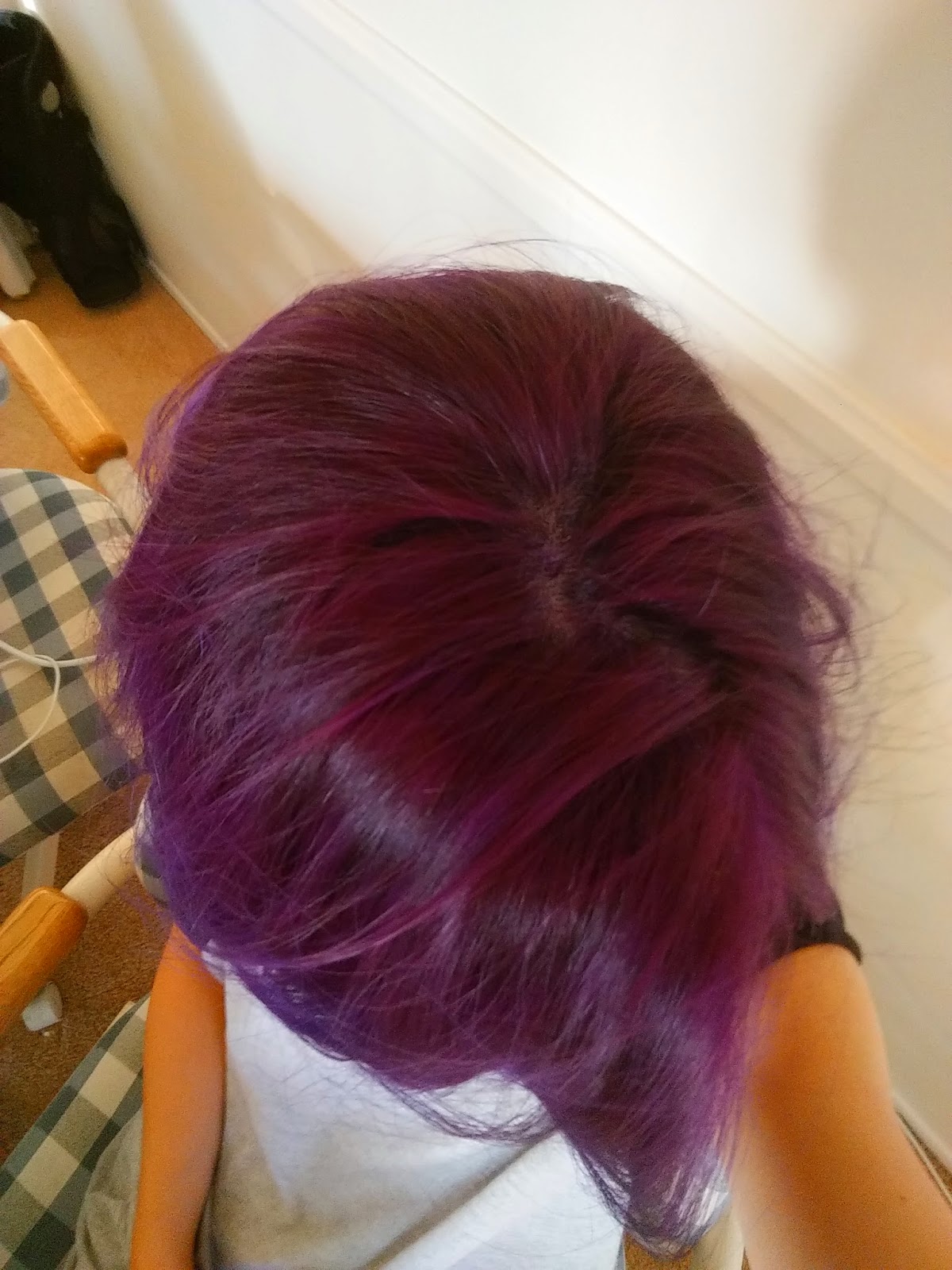 LazybumtToT Dark Purple Hair