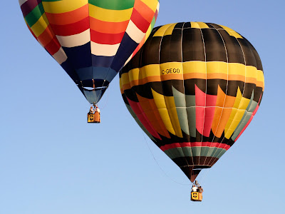 Take a hot air balloon ride