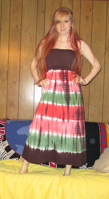 tiedye+skirt+dress - Wear the Good Vibes Tie-Dye Skirt As a Dress