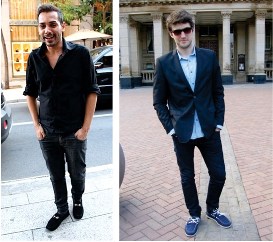 moda masculina mocassim