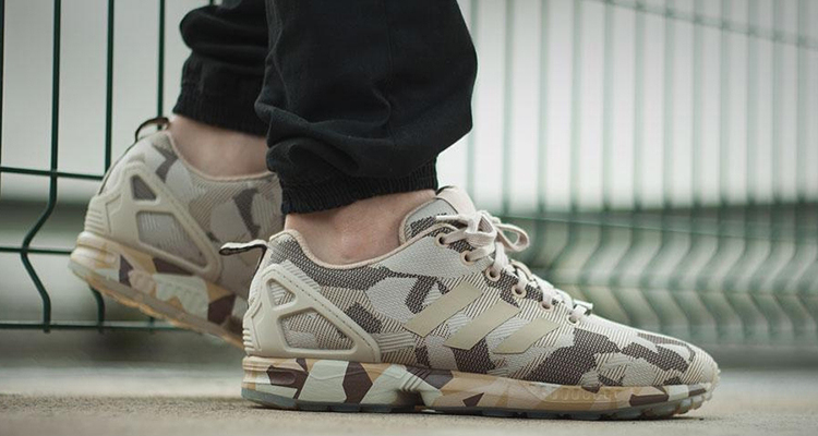 adidas zx flux dames camouflage