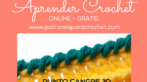 Cómo tejer punto cangrejo al crochet / Aprende a tejer