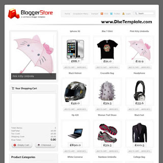 Blogger Store TEMPLATE BLOGGER UNTUK TOKO ONLINE DOWNLOAD GRATIS