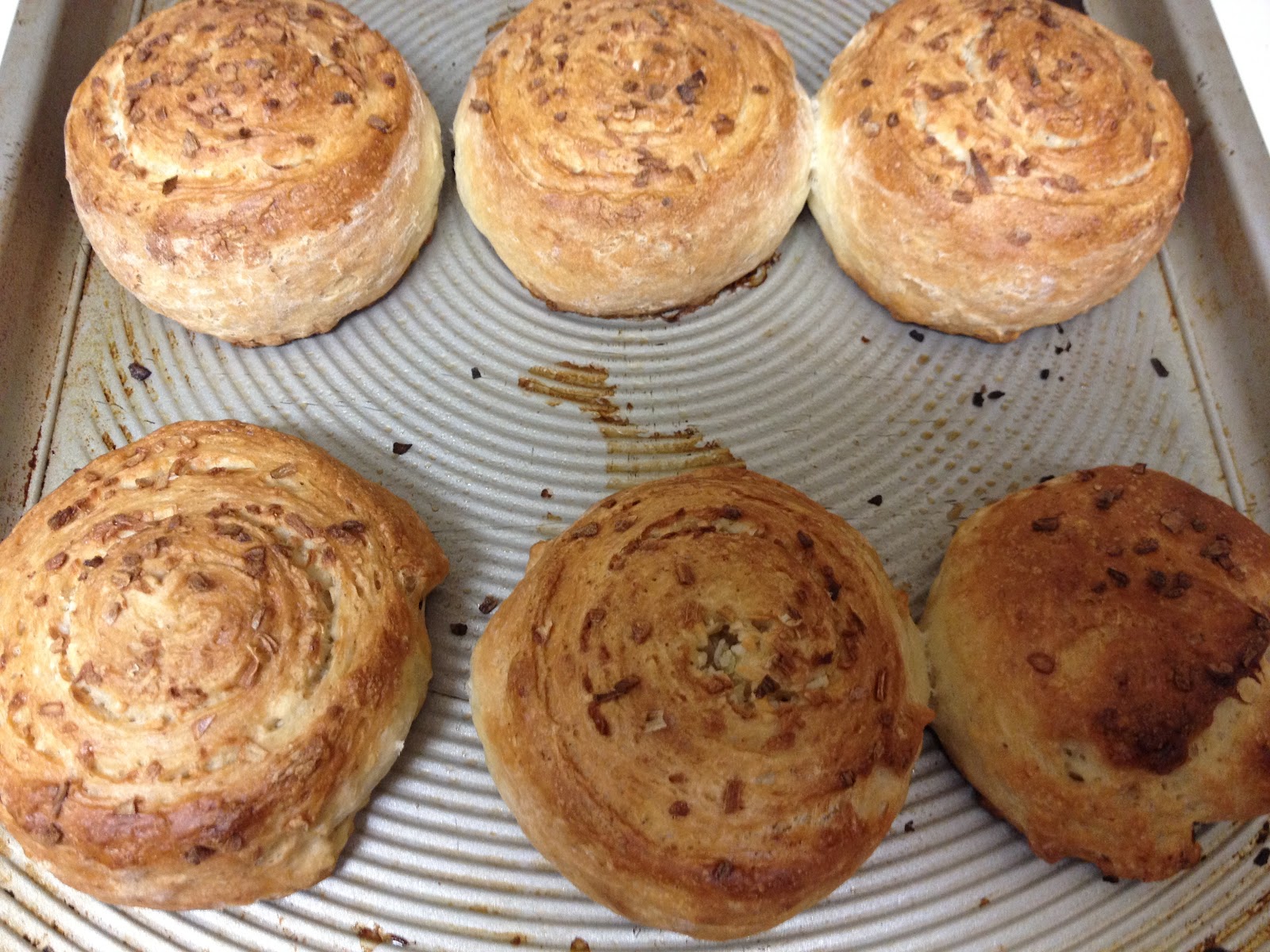 Blake Bakes Onion Rolls