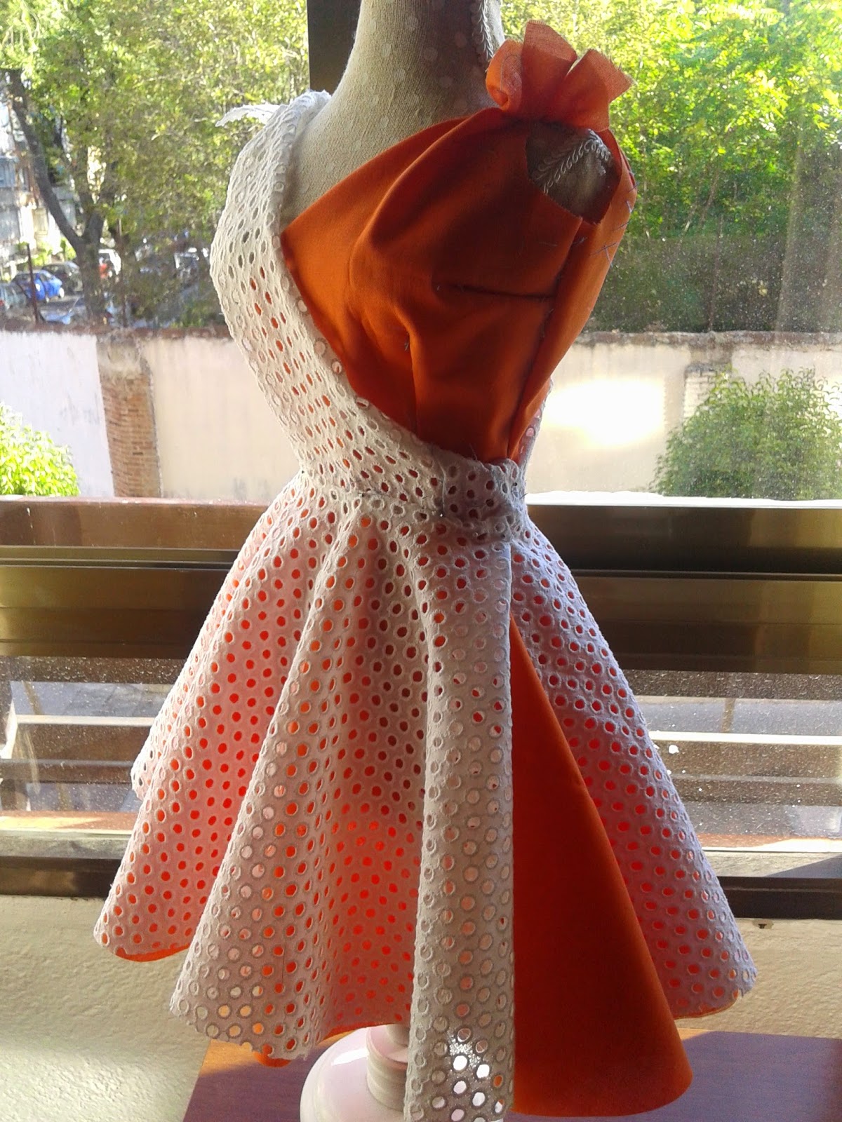 Vestido de prueba patronycostura.blogspot.com