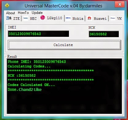 immo code calculator free download