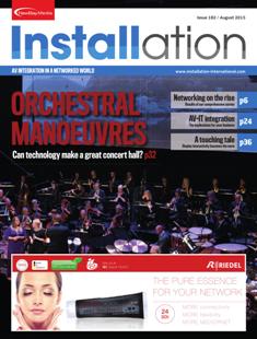 Installation 182 - August 2015 | ISSN 2052-2401 | TRUE PDF | Mensile | Professionisti | Tecnologia | Audio | Video | Illuminazione
Installation covers permanent audio, video and lighting systems integration within the global market. It is the only international title that publishes 12 issues a year.
The magazine is sent to a requested circulation of 12,000 key named professionals. Our active readership primarily consists of key purchasing decision makers including systems integrators, consultants and architects as well as facilities managers, IT professionals and other end users.
If you’re looking to get your message across to the professional AV & systems integration marketplace, you need look no further than Installation.
Every issue of Installation informs the professional AV & systems integration marketplace about the latest business, technology,  application and regional trends across all aspects of the industry: the integration of audio, video and lighting.