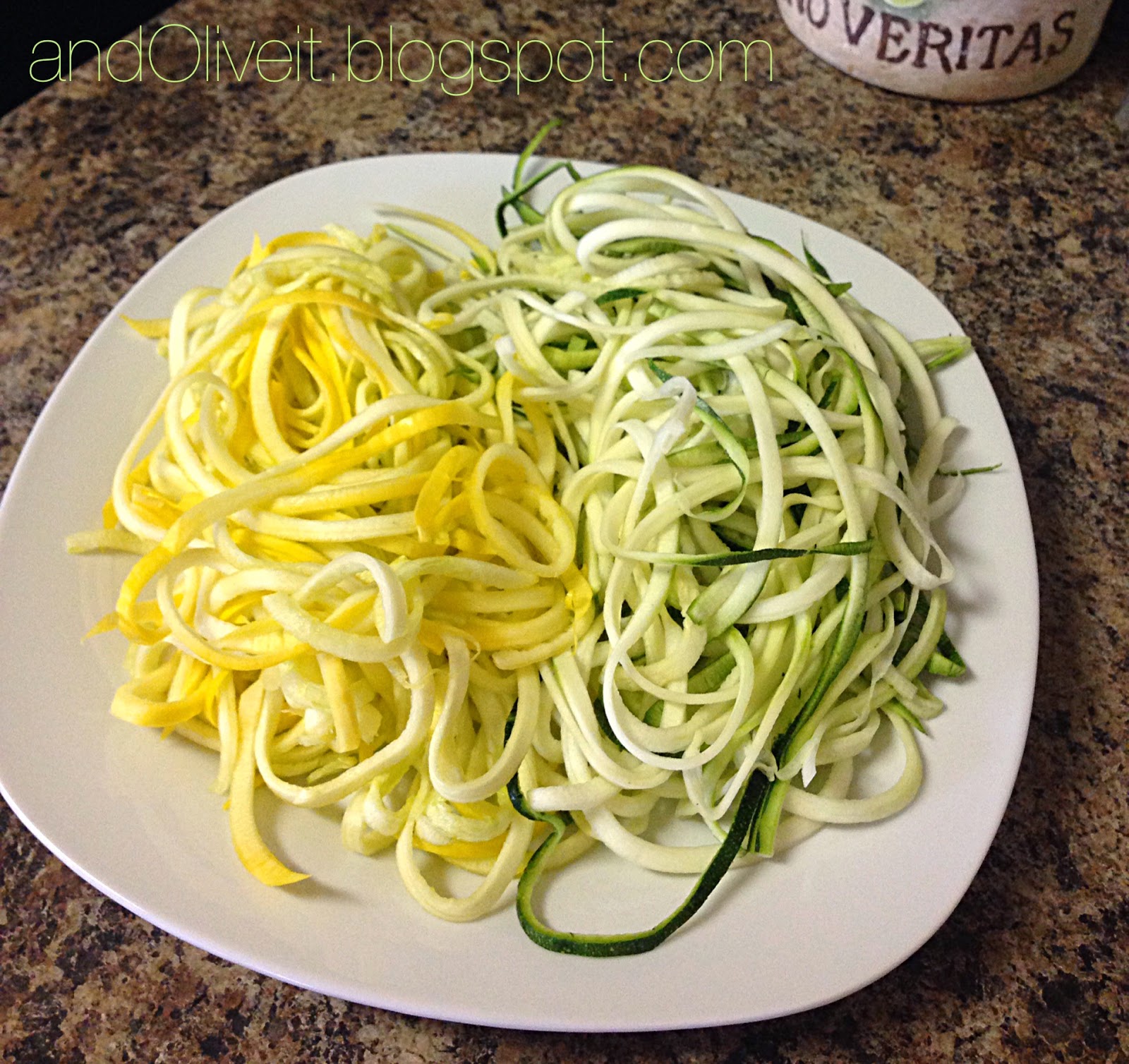 And OLiVE [iT] Squash&Zucchini Pasta