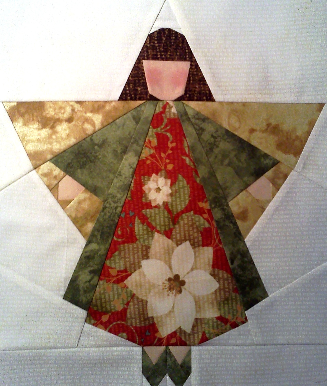 Larkspur Lane Designs: Just finished another Christmas Angel!