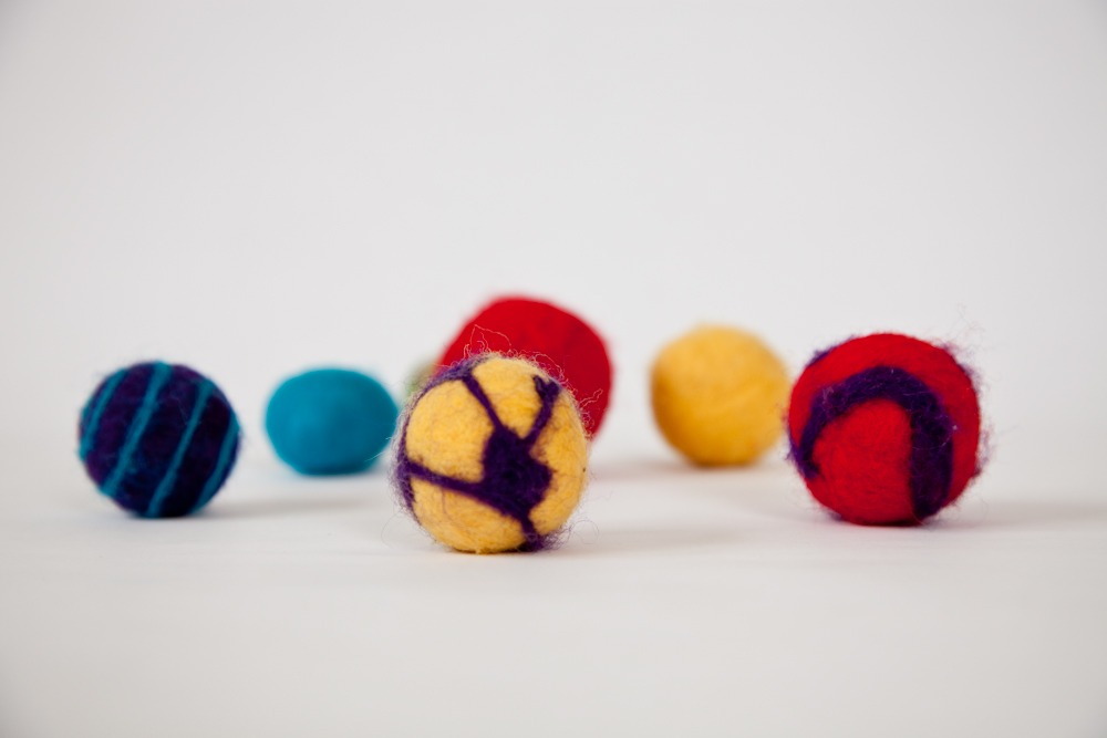 Make and Play Felt Balls for Baby / Filcane loptice za bebu