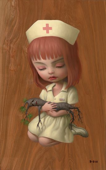 mark ryden pinturas ilustrações infantis surreal macabro cabeção