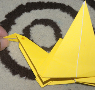 Origami Burung Onta