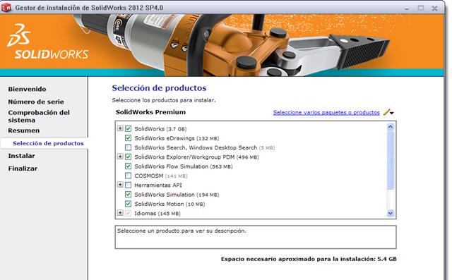 SolidWorks SP4.0 Español Full 2012 Descargar Complementos 32 y 64 Bits