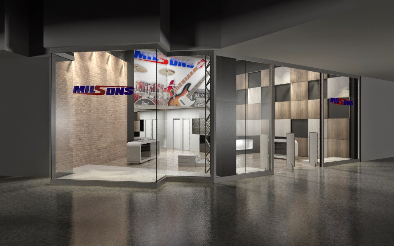 JpScotti Arquitetura e Design Loja de instrumentos musicais