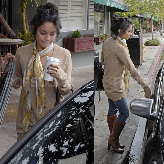 vanessa hudgens casual look. vanessa hudgens style 2010.