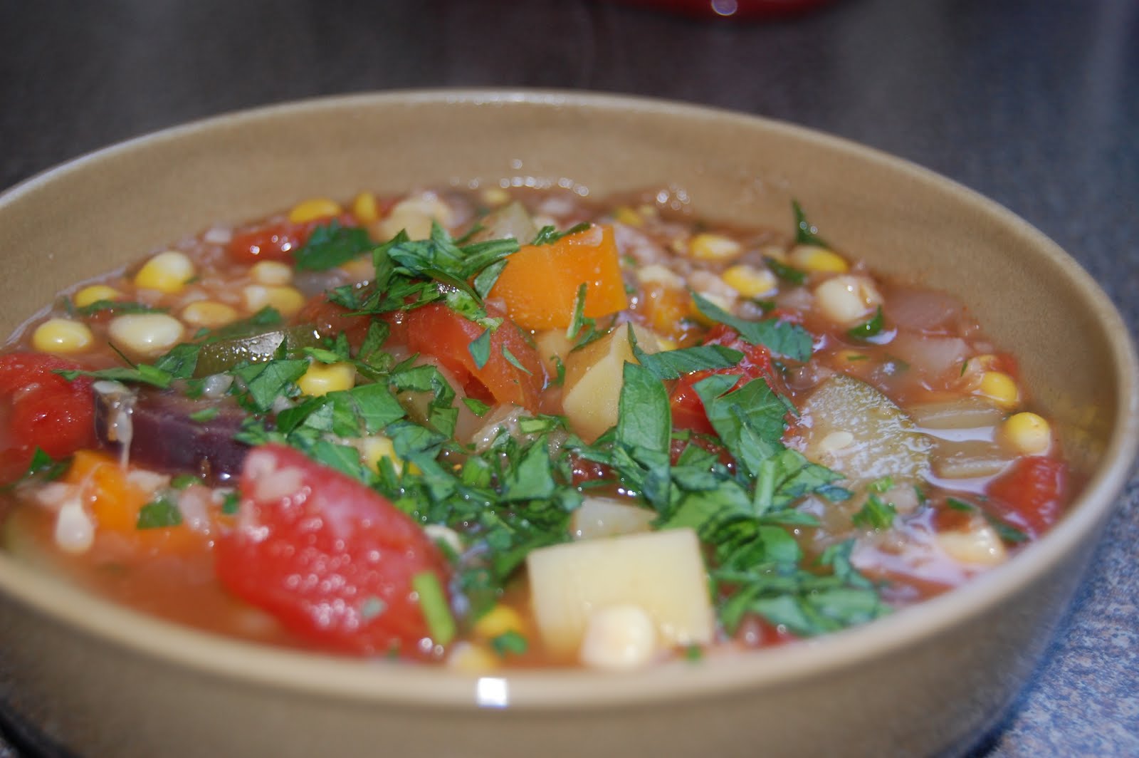Kitchen Curiosities and more... Vegetable and Bulgur Soup